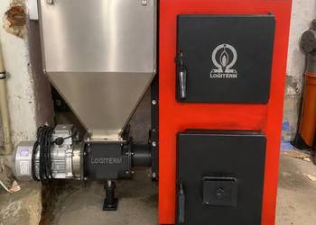 PIEC KOCIOŁ+PODAJNIK CENTRALNEGO OGRZEWANIA LOGITERM EKO MAX 16,5 kW