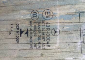 Mercedes b klasy w 246 szyba lewa strona tył