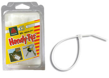 Plastikowe opaski zaciskowe Handy-Tys Pack 4’’ (100 mm)