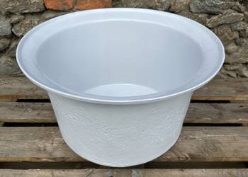 STARA, ŻELIWNA BALIA, DONICA np. NA KWIATY - KWIETNIK - 57 cm