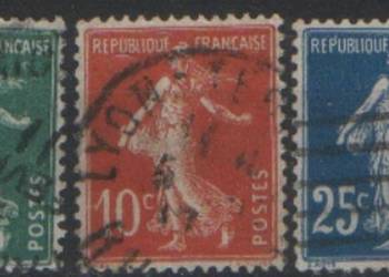 Zn. Francja Mi 116, 7, 9 kas 1906