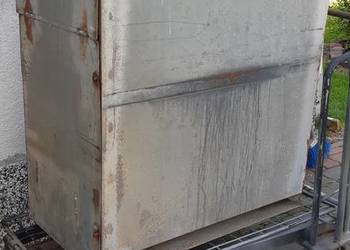 skrzynio paleta metalowa , pojemnik metalowy ocynk