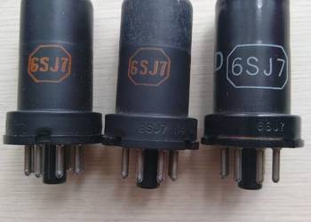 Lampa elektronowa 6SJ7  U.S.A.
