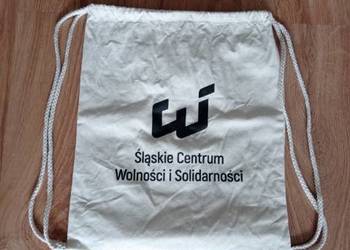 Worek /plecak z nadrukiem Śląskie Centrum Wolności i Solidarności