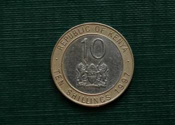 KENIA - 10 szylingów, 1997r_