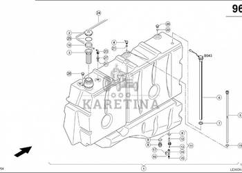 Claas Lexion 560 ZBIORNIK ZAPASU 0007949970 (Zbiornik paliwa)