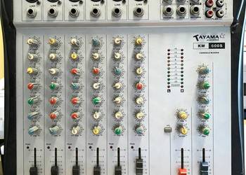 Konsola/Mixer TAYAMA Acoustics KM 600s - sprzedam
