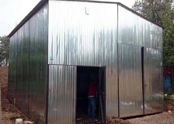 Blaszana hala 9×6 m – ocynkowana