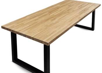 Stół Dębowy Prostokątny 200 × 100 × 75 cm Łączony