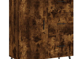 Szafka przydymiony dąb 695x34x90 cm materiał drewnopochodny WM-827937