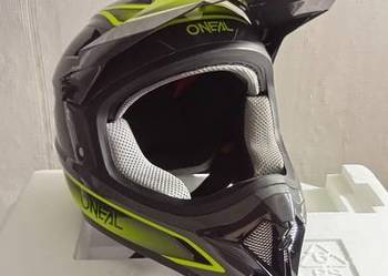 Kask Fullface O'Neal Sonus Slick Żółty Rozmiar S NOWY!