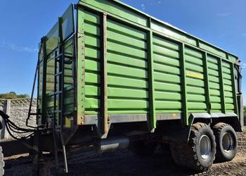 Przyczepa Hawe SLW 30 do odwozu kukurydzy trawy kiszonki