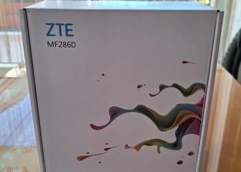 NOWY! Stacjonarny Router 4G LTE – ZTE MF286D Nieużywany Bez SIMLOCKA