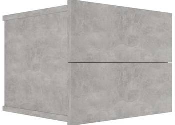 vidaXL Szafka nocna, betonowy szary, 40x30x30 cm(SKU:801061)