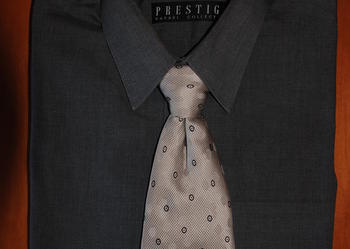 Piękna koszula Prestige. Rozm. M/L. GRATIS krawat
