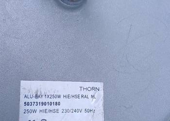 Lampa Przemysłowa Hall Thorn ALU-BAY 250W E40 – Oprawa Warsztatowa / Magazy