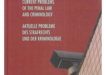Current problems of the penal law and criminology