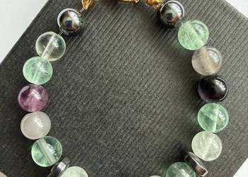 Bransoletka damska z kamieni naturalnych