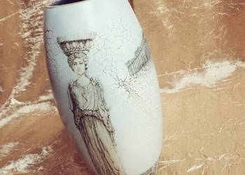 Waza ceramiczna Decoupage