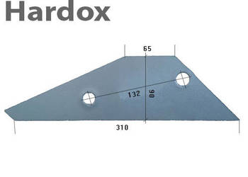 Płoza przednia HARDOX 24061902/P części do pługa STEENO