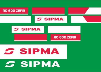 Naklejki Sipma ro 600 zefir