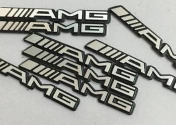 NOWE małe logo AMG znaczek przyklejany emblemat