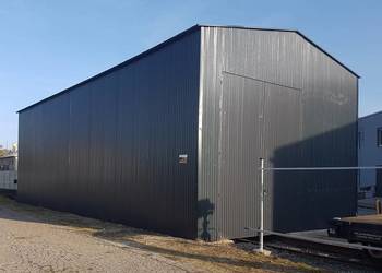 Blaszana hala 7×15m – grafit