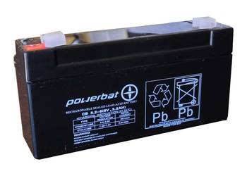 Akumulator żelowy 6V 3,2Ah POWERBAT