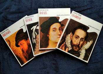 Geniusze sztuki - Rafael, Bruegel, Durer, El Greco. Zestaw Geniusze sztuki - Rafael, Bruegel, Durer, El Greco. Zestaw