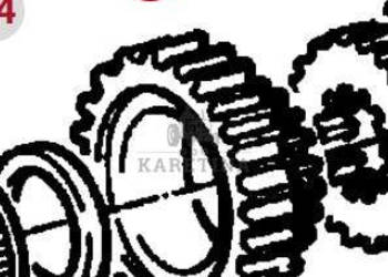 Fendt Favorit 514 Koło Zębate Walcowe CZĘŚCI 514100220220