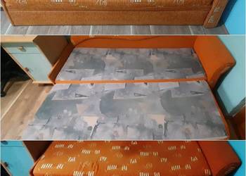 Łóżko Tapczan Kanapa Rozkładana 210x75 i 190x150 Schowek Kompletne