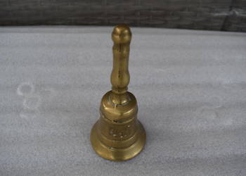 Dzwonek Mosiężny Antyczny Ręczny*W-12 cm*Olsztyn*Wysyłka Dzwonek Mosiężny Antyczny Ręczny*W-12 cm*Olsztyn*Wysyłka
