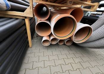 Rura kanalizacyjna PVC 315 3m SN12 | DN315 | Kielich | Uszczelka