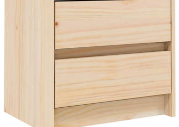Szafka nocna 40x31x355 cm lite drewno sosnowe WM-836135