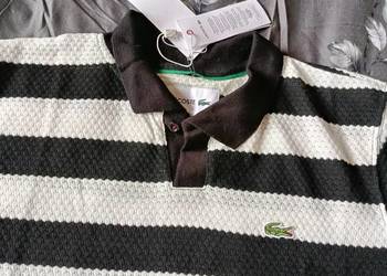 Koszulka polo Lacoste - grubsza bawełna XL regular fit przecena
