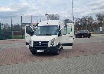 VW Crafter 2.5 TDI Klima Tempomat Fotel Pneumatyczny 1 Właściciel Zadbany