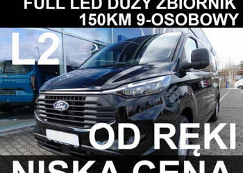 Ford Transit Custom Drzwi Lewe Full Led Ciemne Szyby L2 150KM Od ręki !! K…
