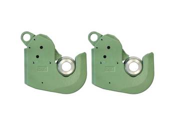 2x HAK KONCÓWKA Do Wspawania Kat.4 Z Kulami 85x32 SM-G [7878]