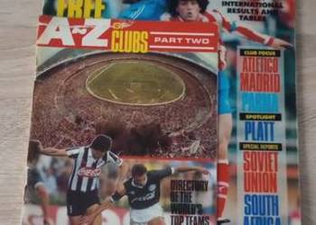 magazyn sportowy miesięcznik piłki nożnej Angielski World Soccer magazyn sportowy miesięcznik piłki nożnej Angielski World Soccer