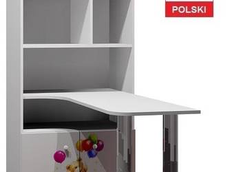 MIŚ 16 - N36 regał z biurkiem dziecięcy 80x40 w.190