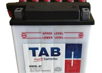 Akumulator motocyklowy 12V 11Ah 140A TAB YB10L-A2 (HYB10L-A2)