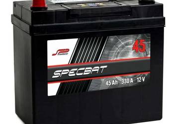 Akumulator 45Ah 330A SPECBAT  EN Japan LEWY PLUS