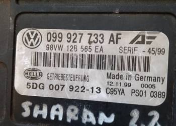 Sharan.Galaxy  2.8 Vr6 STEROWNIK SKRZYNI automatycznej  099927733 AF.