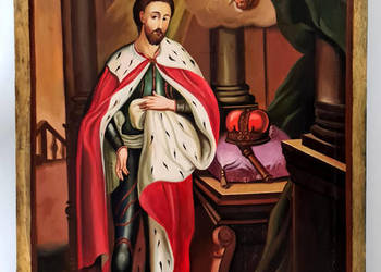 Ikona Święty Aleksander Newski, 0370 Ikona Święty Aleksander Newski, 0370