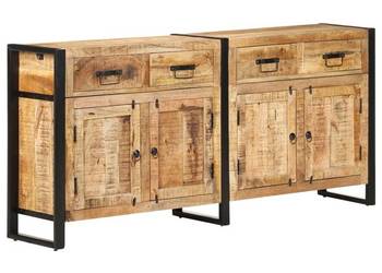 vidaXL Szafka, 172x35x80 cm, lite drewno mango(SKU:321696)