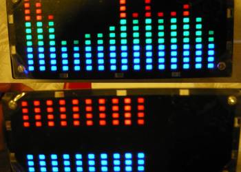 8 Trybów Analizator sygnału audio 192 LED wskaźnik spectrum widmo korektor