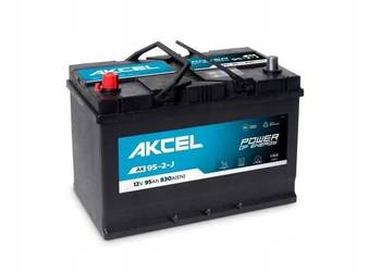 Akumulator Samochodowy AKCEL 12V 95Ah 740A (EN) JAPAN LEWY+