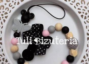Zawieszka do smoczka z imieniem dziecka