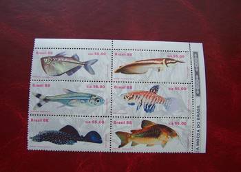 Brazylia 1988 MNH Mi. 2276/81  a