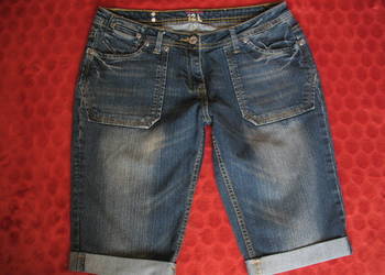 Szorty - spodnie bermudy Jeans - 40 L - biodra 104 cm Tokio Rose